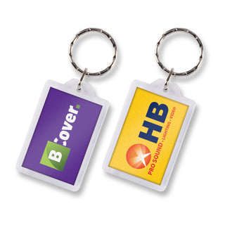 Agogo Lens Key Ring - Rectangle - 100292