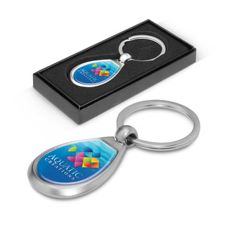 Agogo Drop Metal Key Ring - 100324