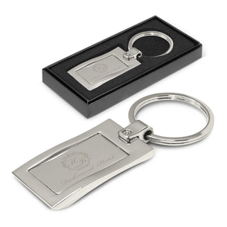 Agogo Wave Metal Key Ring - 100889