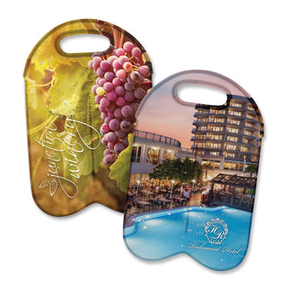 Printwear Neoprene Double Wine Cooler Bag - Full Colour - 110499