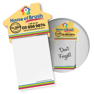 Agogo Magnetic House Memo Pad A7 - Full Colour - 113367