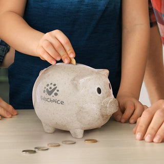 Agogo Piggy Bank - Natural - 122403