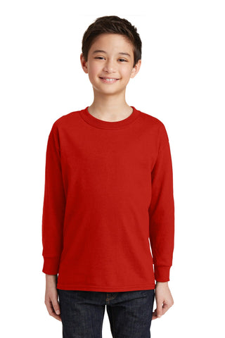Gildan Youth Heavy Cotton 100% Cotton Long Sleeve T-Shirt - 5400B