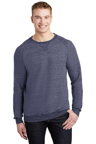 Jerzees Snow Heather French Terry Raglan Crew - 91M