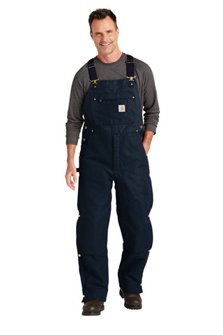 Carhartt Short Firm Duck Insulated Bib Overalls - CTS104393