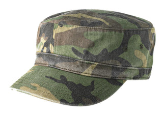 District Distressed Military Hat - DT605