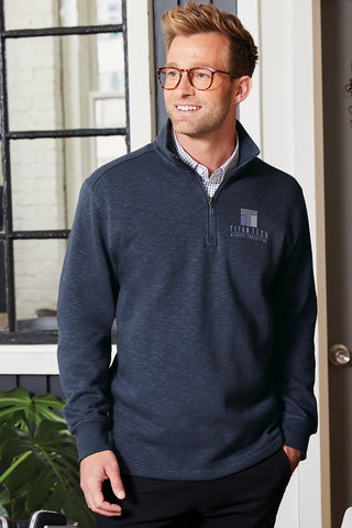 Port Authority Slub Fleece 1/4-Zip Pullover - F295