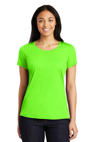 Sport-Tek Ladies PosiCharge Competitor Cotton Touch Scoop Neck Tee - LST450