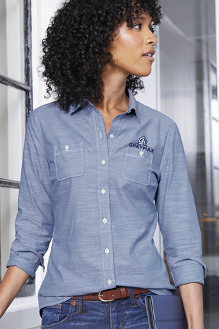 Port Authority Ladies Slub Chambray Shirt - LW380