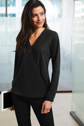 Port Authority Ladies Wrap Blouse - LW702