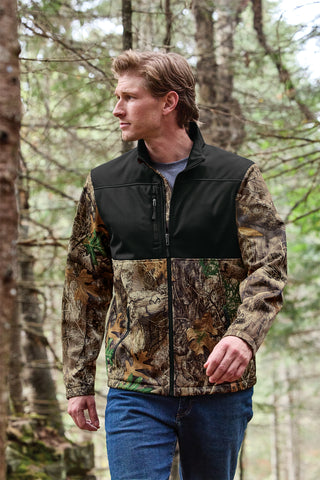 Russell Outdoors Realtree Atlas Colorblock Soft Shell - RU601