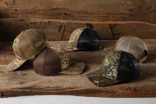 Russell Outdoors Camo Snapback Trucker Cap - RU900