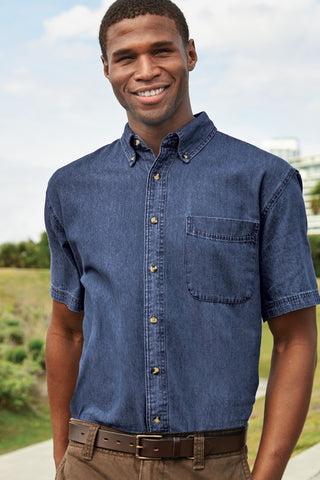 Port & Company Short Sleeve Value Denim Shirt - SP11