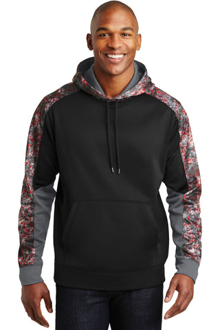 Sport-Tek Sport-Wick Mineral Freeze Fleece Colorblock Hooded Pullover - ST231