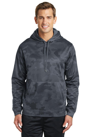 Sport-Tek Sport-Wick CamoHex Fleece Hooded Pullover - ST240