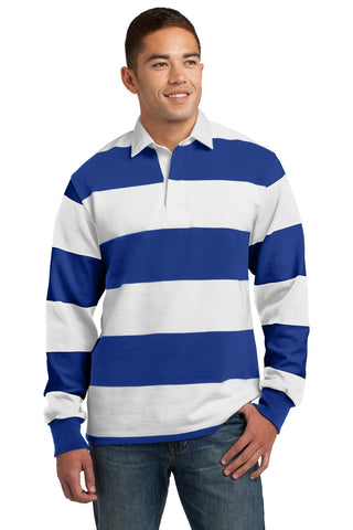 Sport-Tek Classic Long Sleeve Rugby Polo - ST301