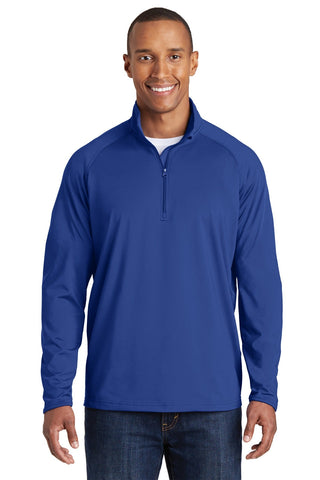 Sport-Tek Tall Sport-Wick Stretch 1/4-Zip Pullover - TST850