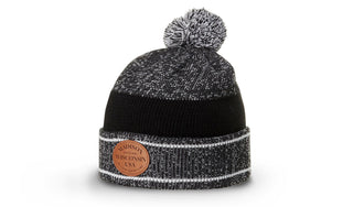 Richardson Heather Beanie With Cuff & Pom - 148