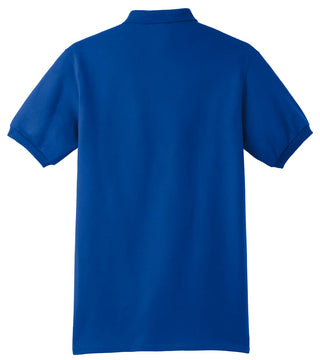 Hanes EcoSmart 5.2-Ounce Jersey Knit Sport Shirt (Deep Royal)