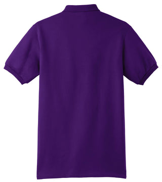 Hanes EcoSmart 5.2-Ounce Jersey Knit Sport Shirt (Purple)