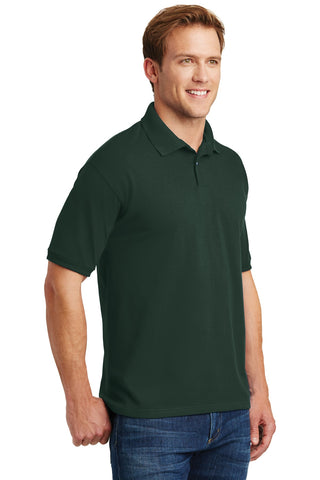 Hanes EcoSmart 5.2-Ounce Jersey Knit Sport Shirt (Deep Forest)