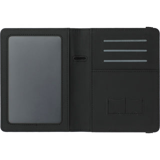 Printwear Deluxe Recycled Passport Wallet (Charcoal)