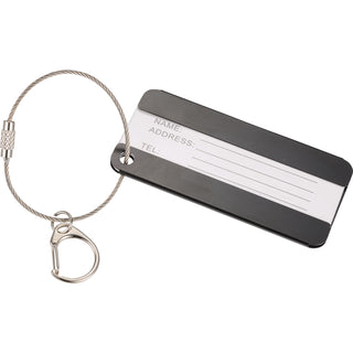 Printwear Aluminum Identification Tag (Black)