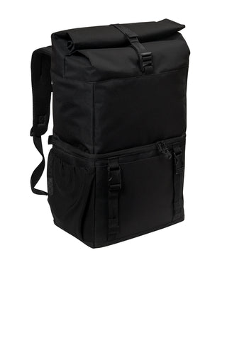 Port Authority 18-Can Backpack Cooler (Black)