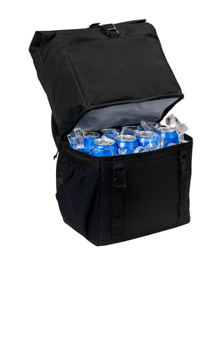 Port Authority 18-Can Backpack Cooler (Black)