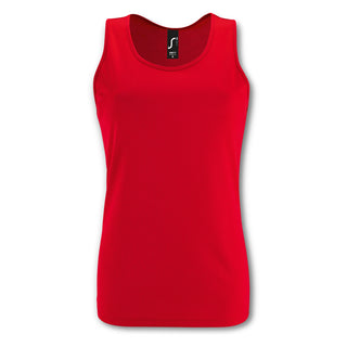 SOLS Sporty Womens Tank Top (Red)