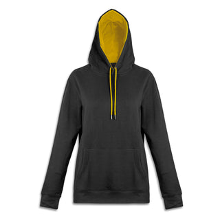 Printwear Studio Contrast Unisex Hoodie (Black/Gold)