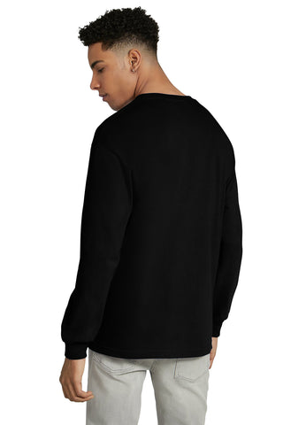 American Apparel Heavyweight Unisex Long Sleeve T-Shirt (Black)