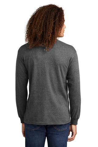 American Apparel Heavyweight Unisex Long Sleeve T-Shirt (Heather Charcoal)