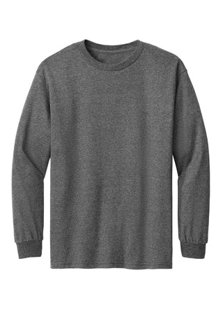 American Apparel Heavyweight Unisex Long Sleeve T-Shirt (Heather Charcoal)