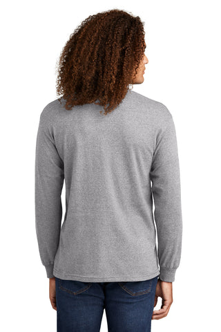 American Apparel Heavyweight Unisex Long Sleeve T-Shirt (Heather Grey)