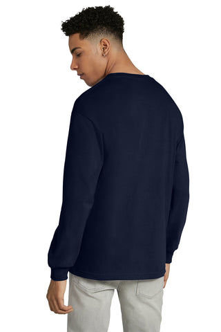 American Apparel Heavyweight Unisex Long Sleeve T-Shirt (True Navy)