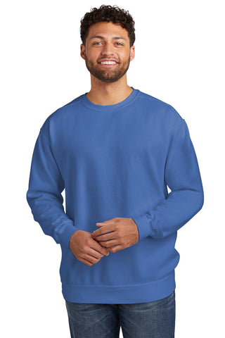 COMFORT COLORS Ring Spun Crewneck Sweatshirt (Flo Blue)