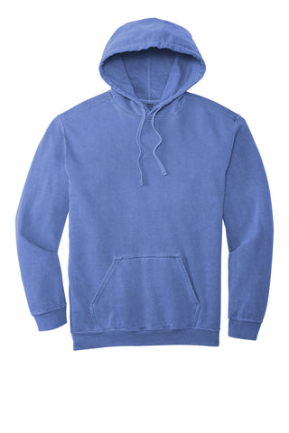 COMFORT COLORS Ring Spun Hooded Sweatshirt (Flo Blue)