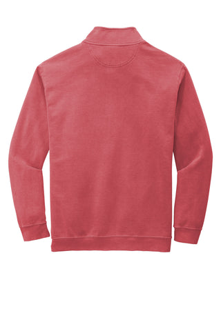 COMFORT COLORS Ring Spun 1/4-Zip Sweatshirt (Crimson)