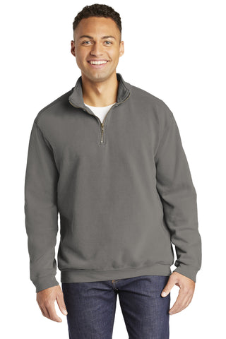 COMFORT COLORS Ring Spun 1/4-Zip Sweatshirt (Grey)