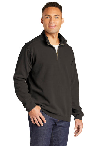 COMFORT COLORS Ring Spun 1/4-Zip Sweatshirt (Pepper)