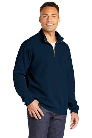 COMFORT COLORS Ring Spun 1/4-Zip Sweatshirt (True Navy)