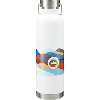 Printwear Thor Copper Vacuum Insulated Bottle 32oz (White)