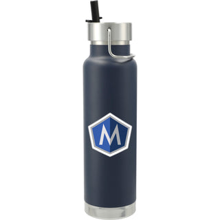 Printwear Thor Copper Vacuum Insulated Bottle 25oz Straw Lid (Navy)