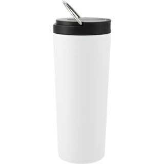 Printwear Thor Copper Vacuum Insulated Tumbler 24oz Straw Li (White)