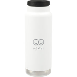 Klean Kanteen Eco TKWide 32oz- Loop cap (White)