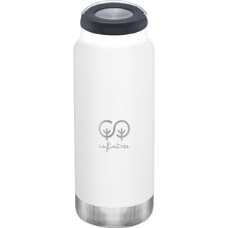 Klean Kanteen Eco TKWide 32oz- Loop cap (White)