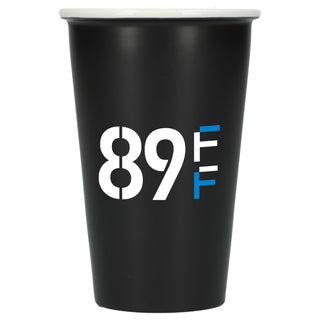 Printwear Dimple Double Wall Ceramic Cup 10oz (Black)