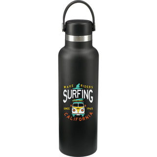 Hydro Flask Standard Mouth With Flex Cap 21oz (Black)