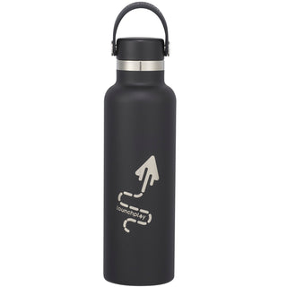 Hydro Flask Standard Mouth With Flex Cap 21oz (Black)